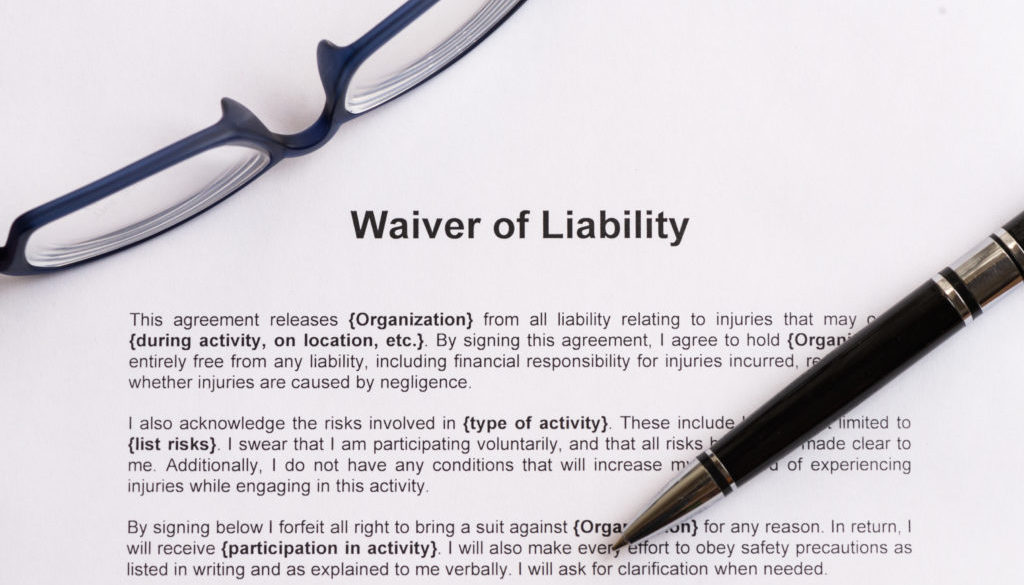 waiver of liability