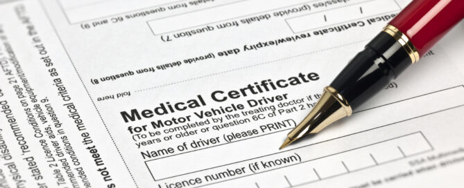 Medical Certificate For Motor Driver